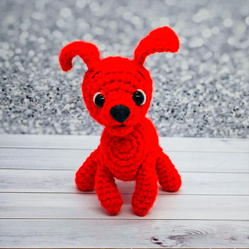 Собачка из мультфильма "Варежка"